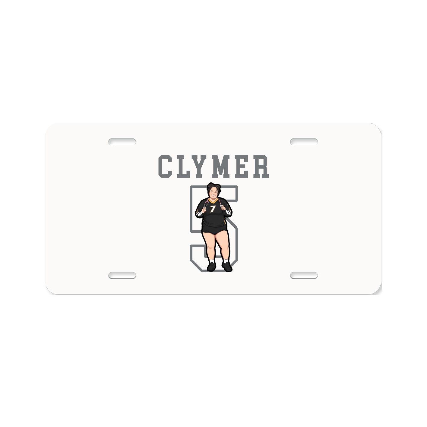 License Plate — Shirsey in Classic
