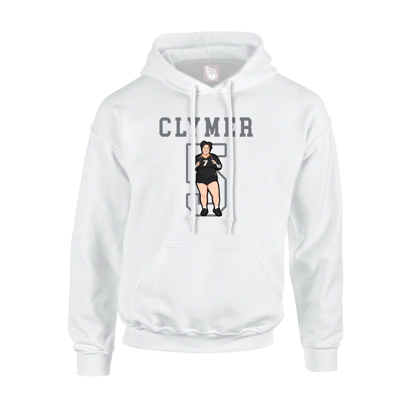 Youth Hoodie — Shirsey in White