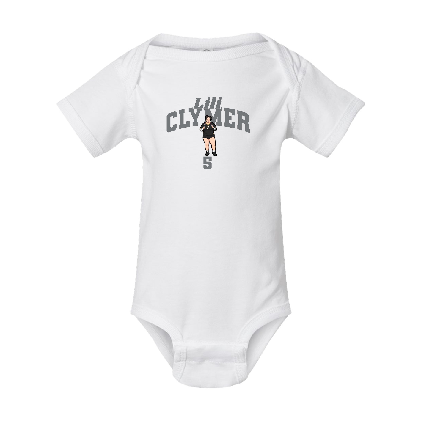 Baby Onesie — Signature Arch in White