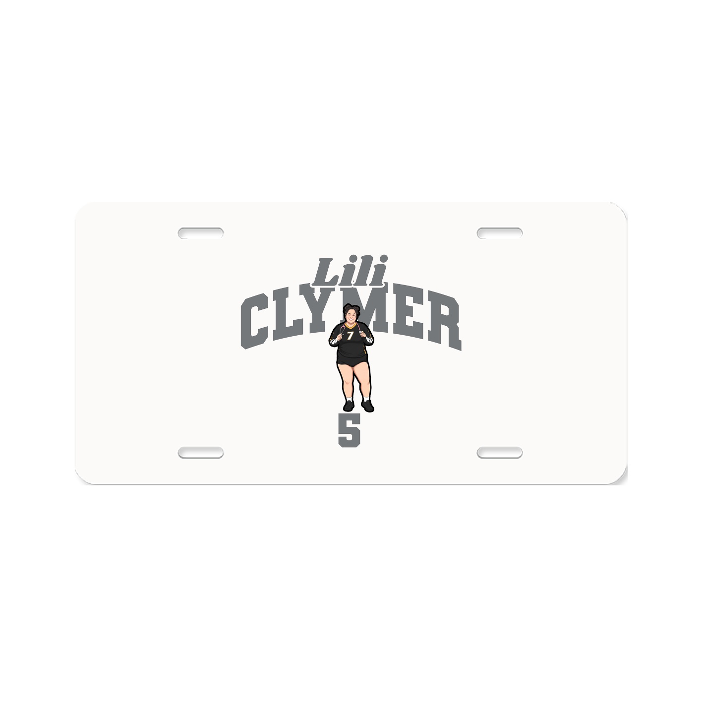 License Plate — Signature Arch in Classic