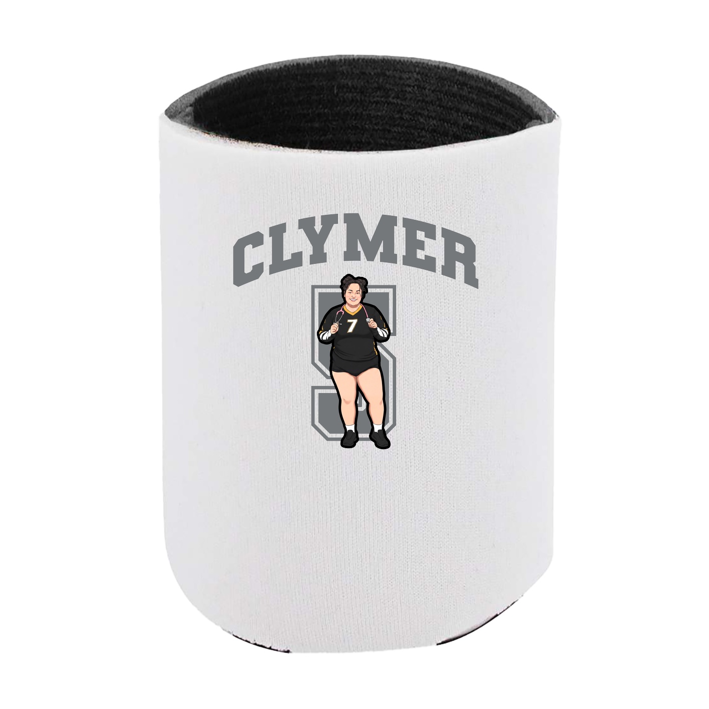 Can Holder — Number in White