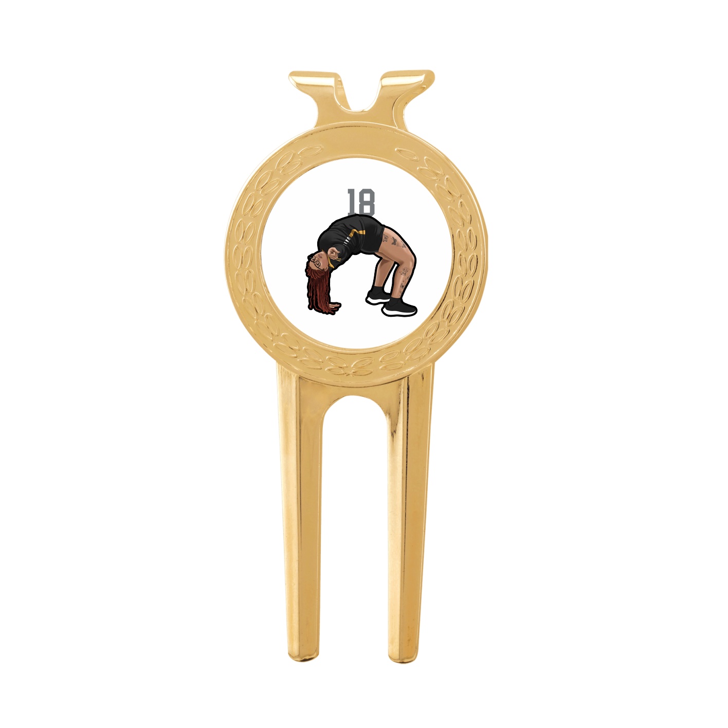 Divot Tool with Ball Marker — Number Top in Classic
