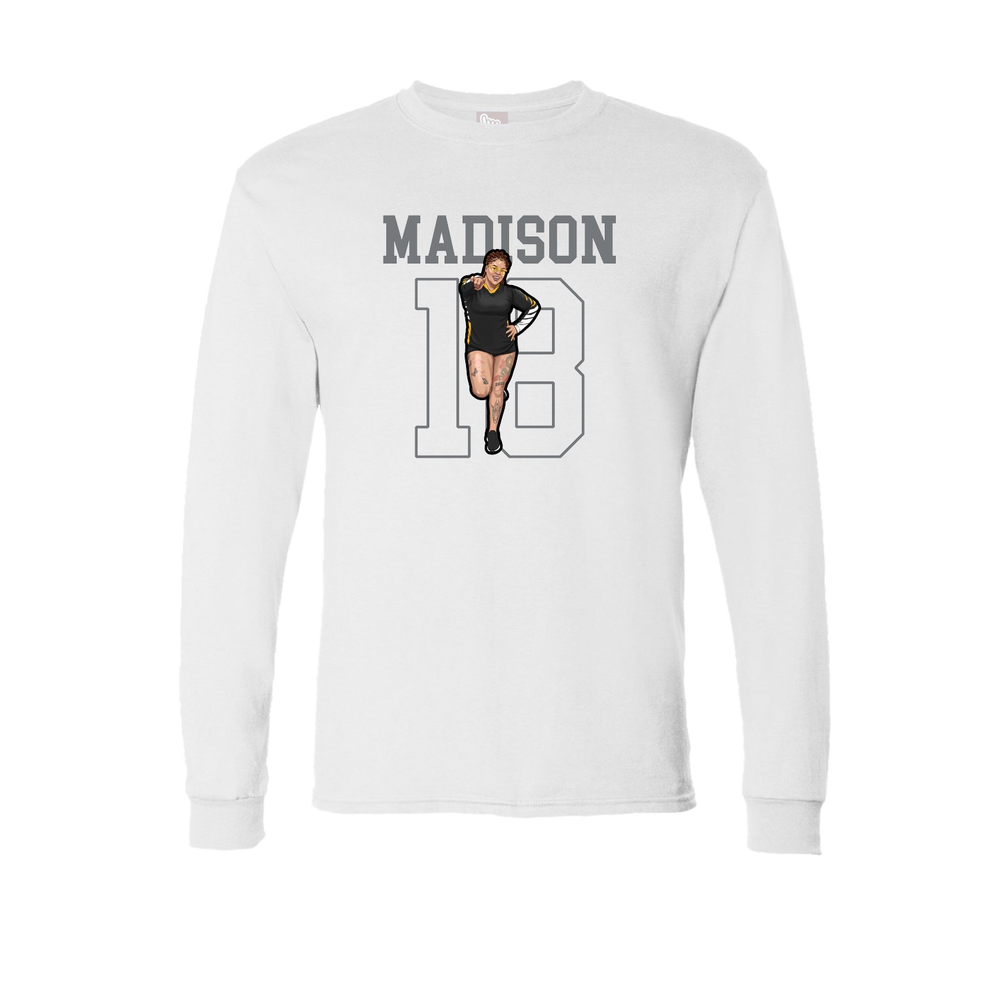 Long Sleeve Tee — Shirsey in White