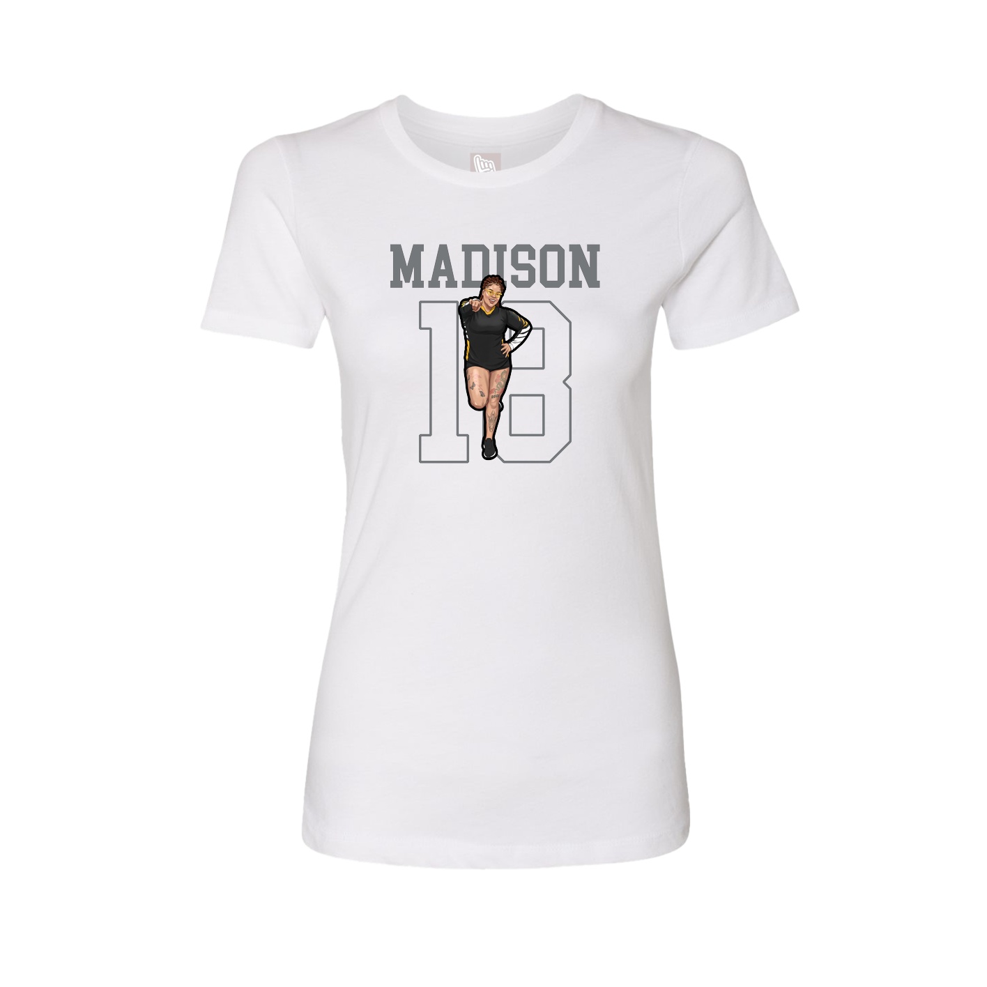 Fitted Women's Tee — Shirsey in White