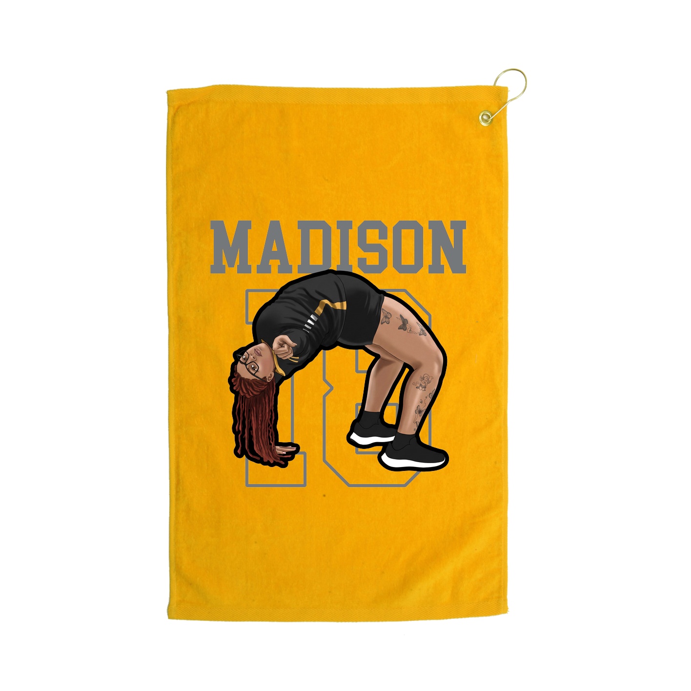 Golf Towel — Shirsey in Gold