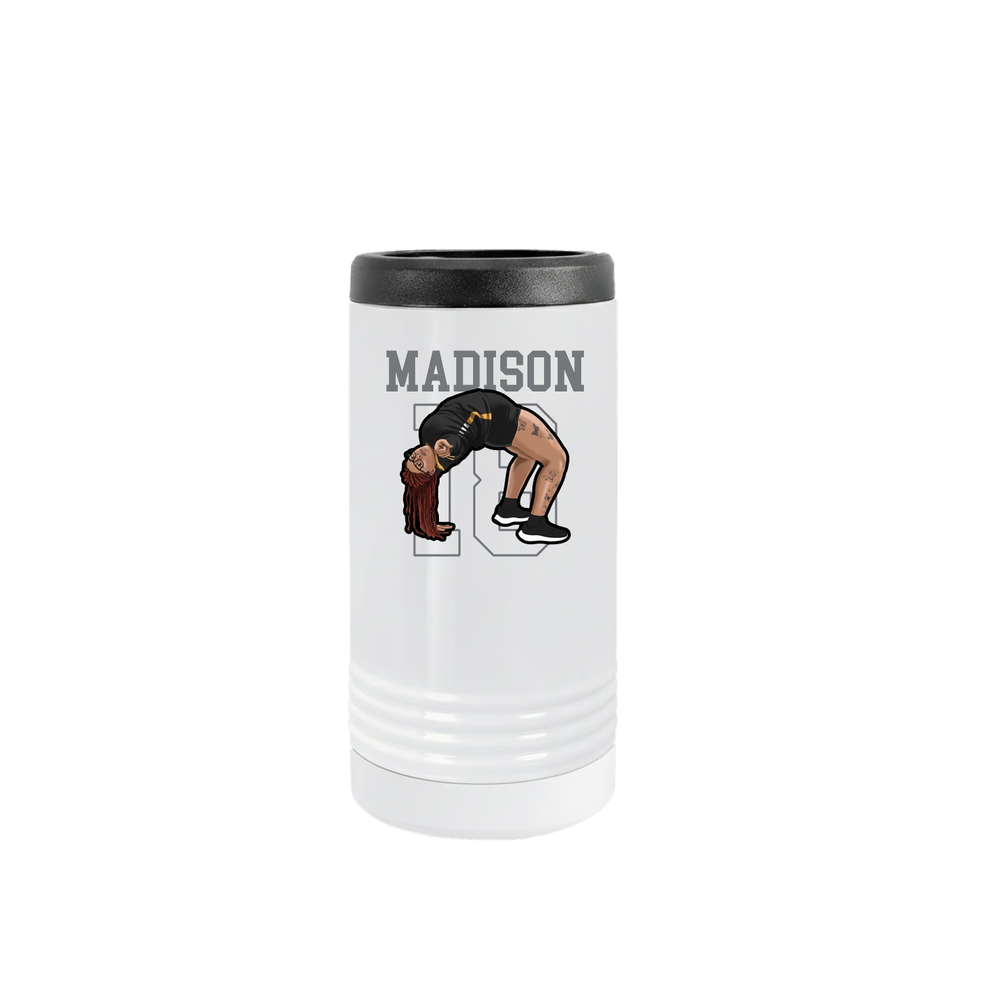 Slim Beverage Holder — Shirsey in White
