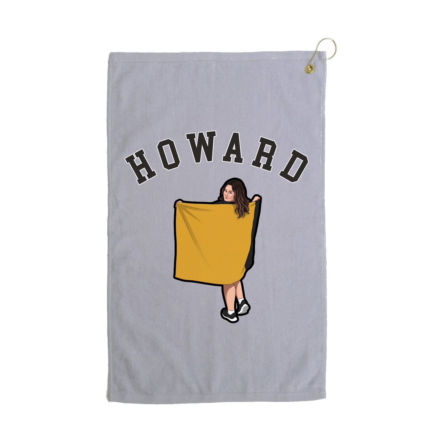 Golf Towel — Shirsey Arch in Grey