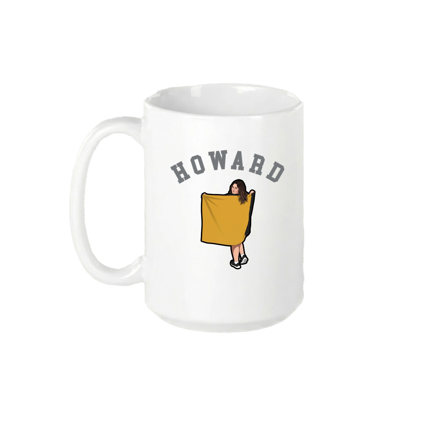 15oz Coffee Mug — Shirsey Arch in White