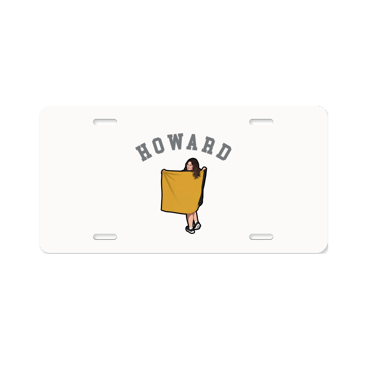 License Plate — Shirsey Arch in Classic