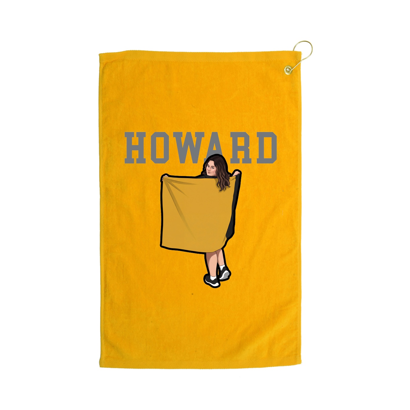 Golf Towel — Shirsey in Gold
