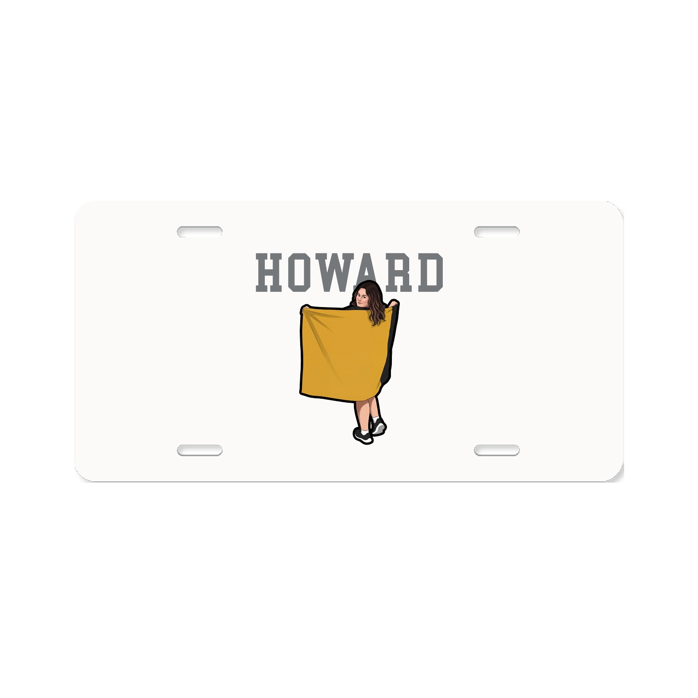 License Plate — Shirsey in Classic