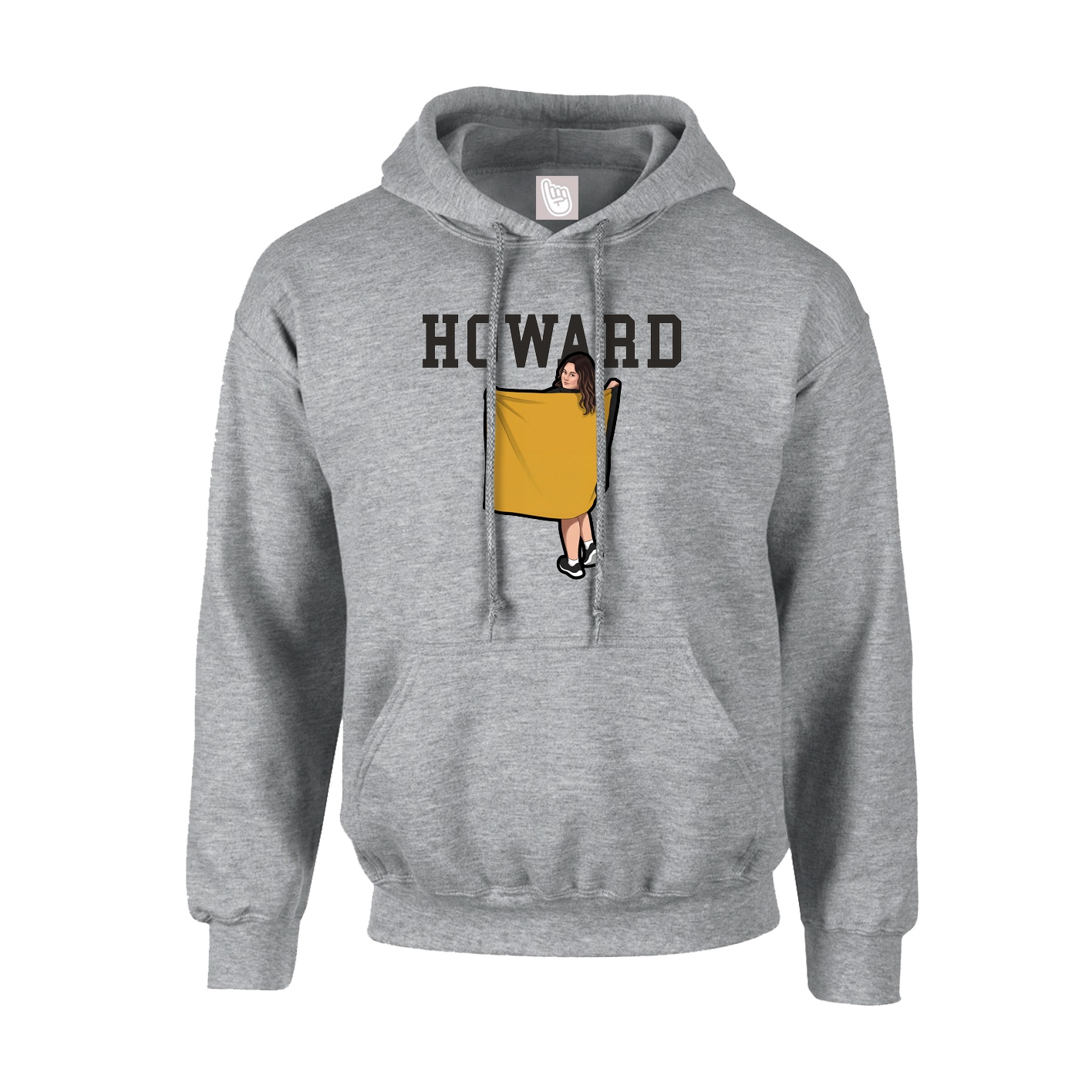 Hoodie — Shirsey in Grey