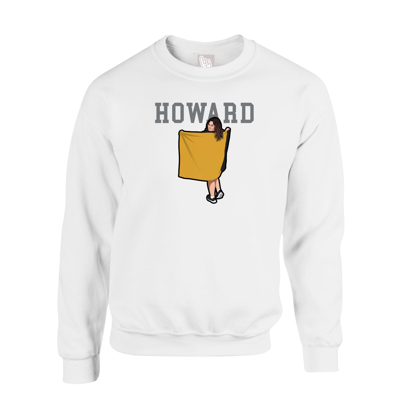 Fleece Crew — Shirsey in White