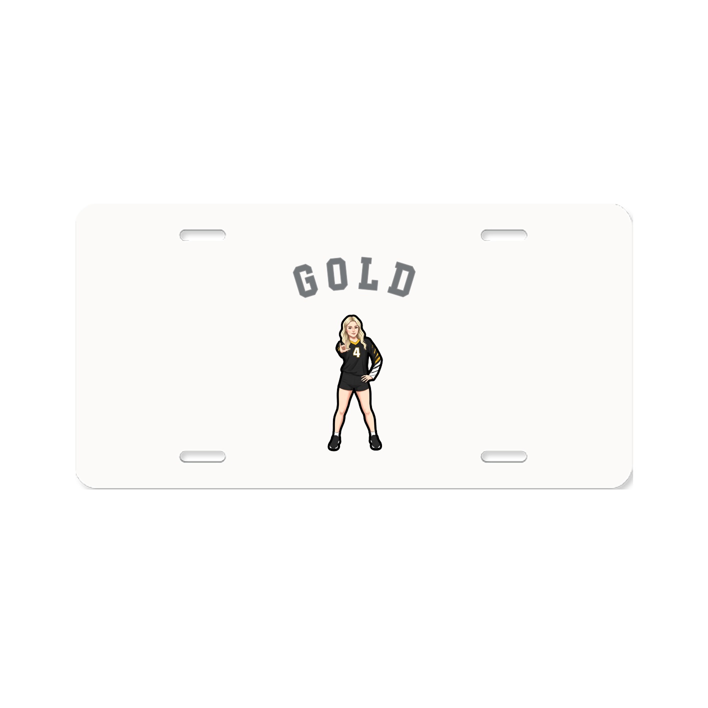 License Plate — Shirsey Arch in Classic