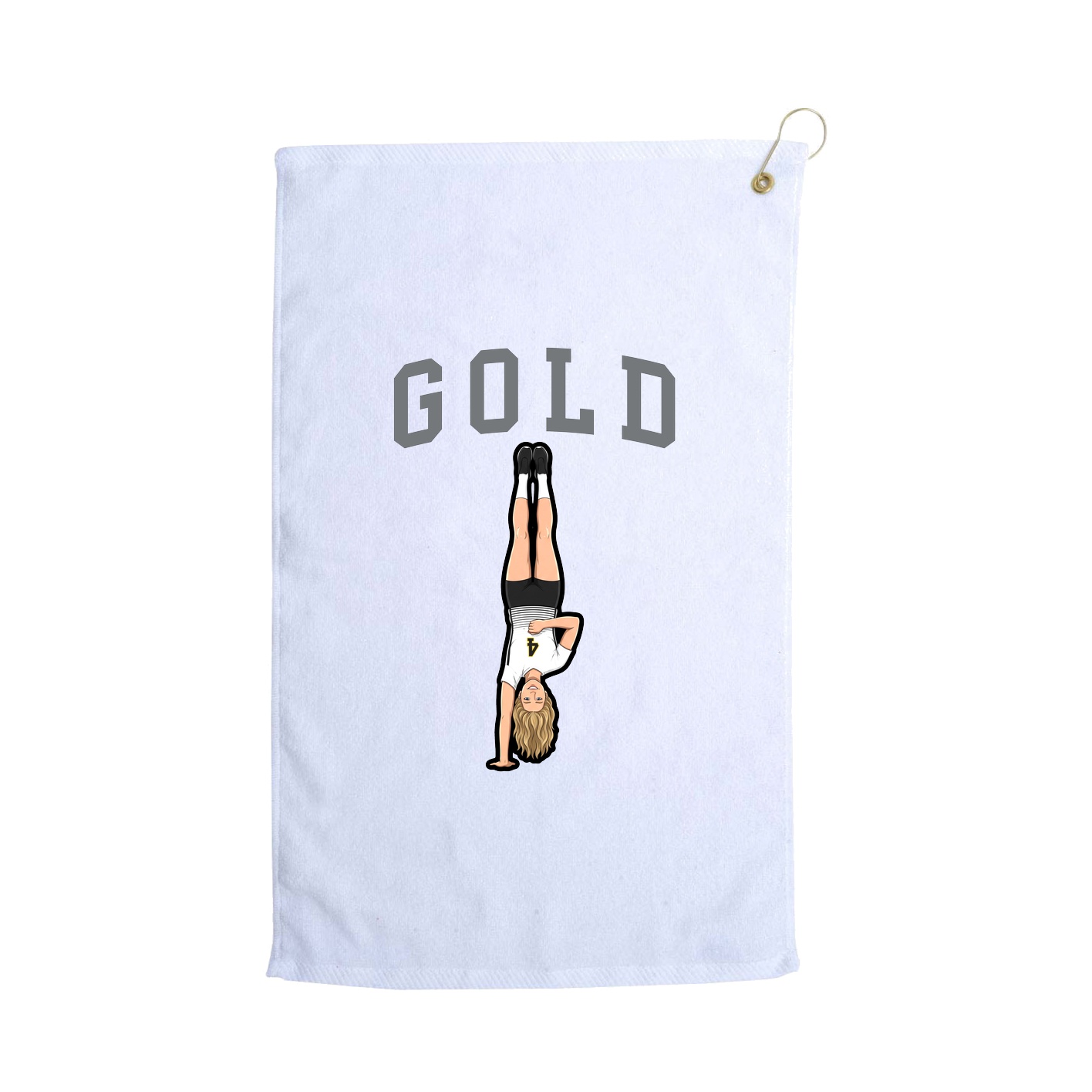 Golf Towel — Shirsey in White