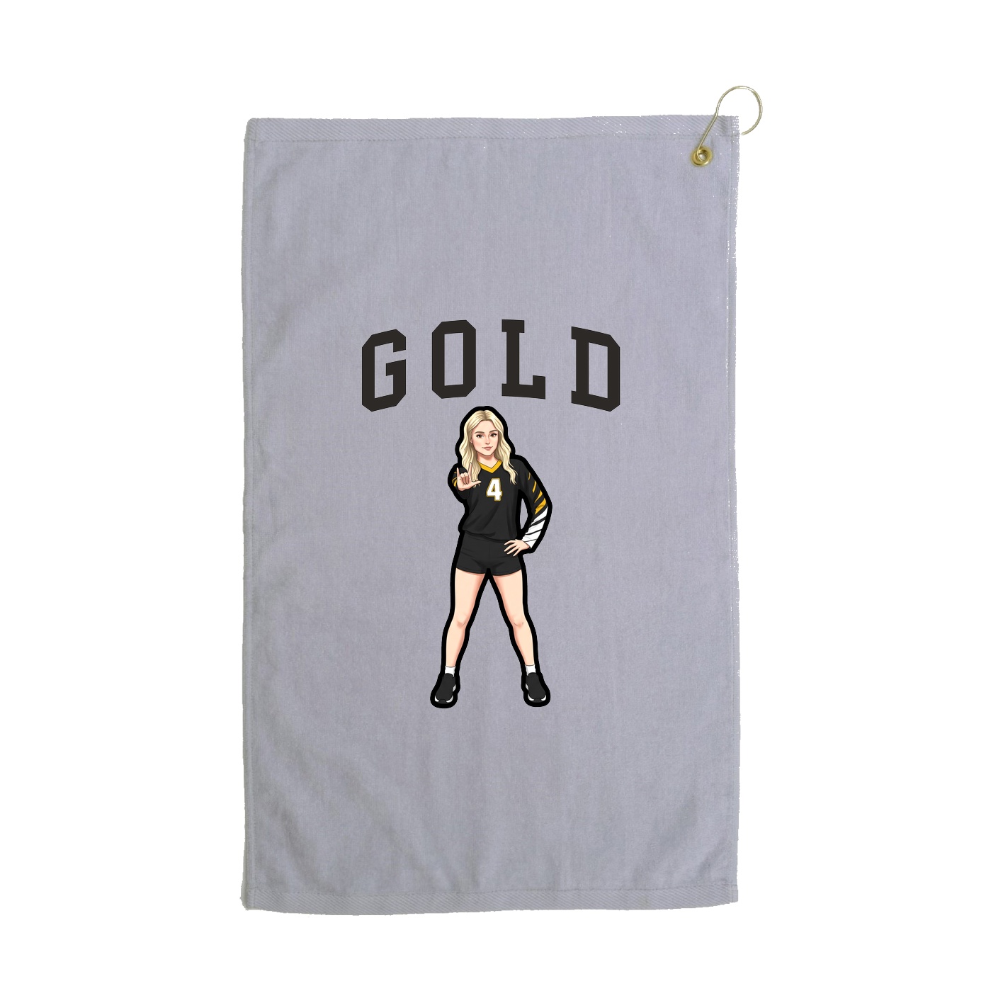 Golf Towel — Shirsey in Grey