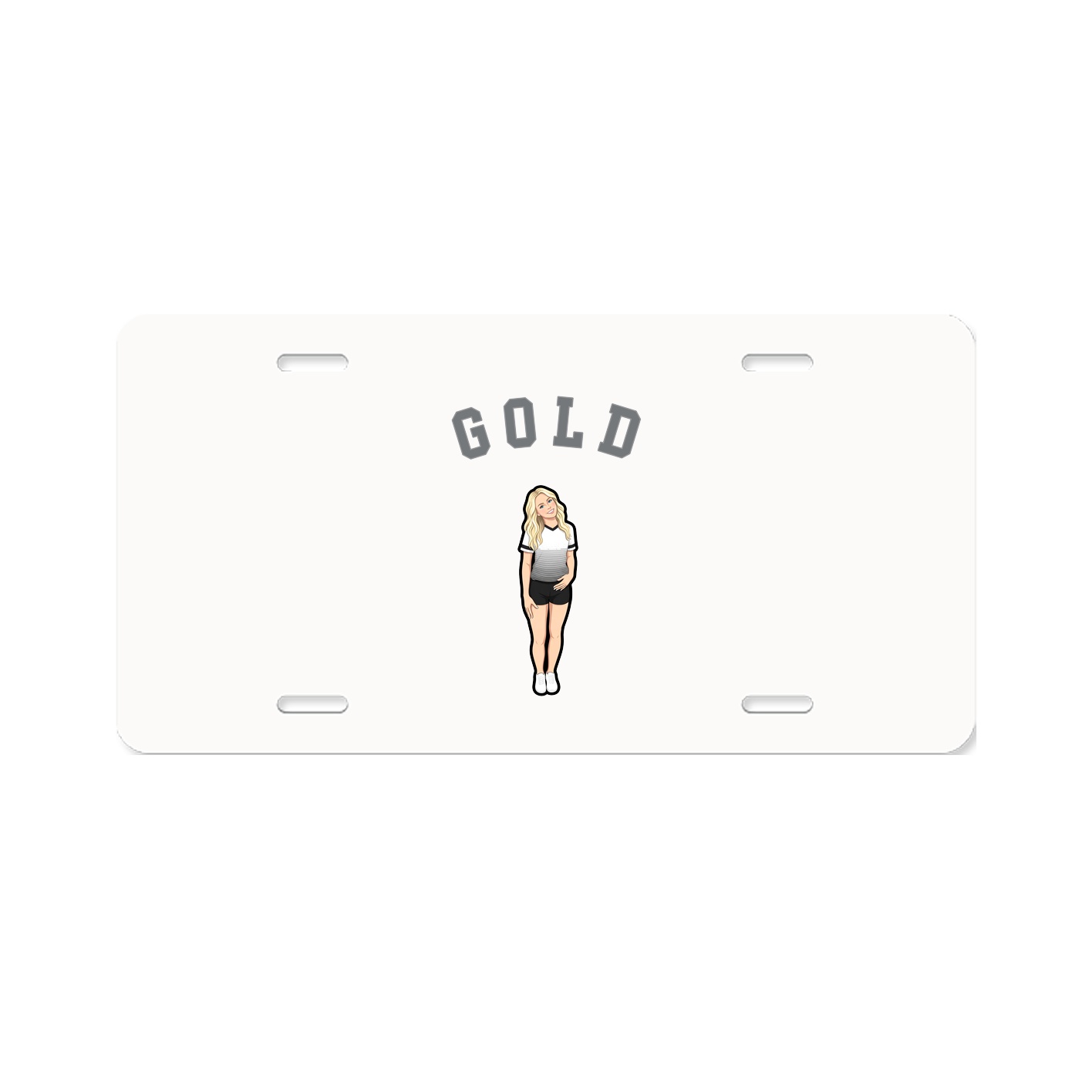 License Plate — Shirsey Arch in Classic