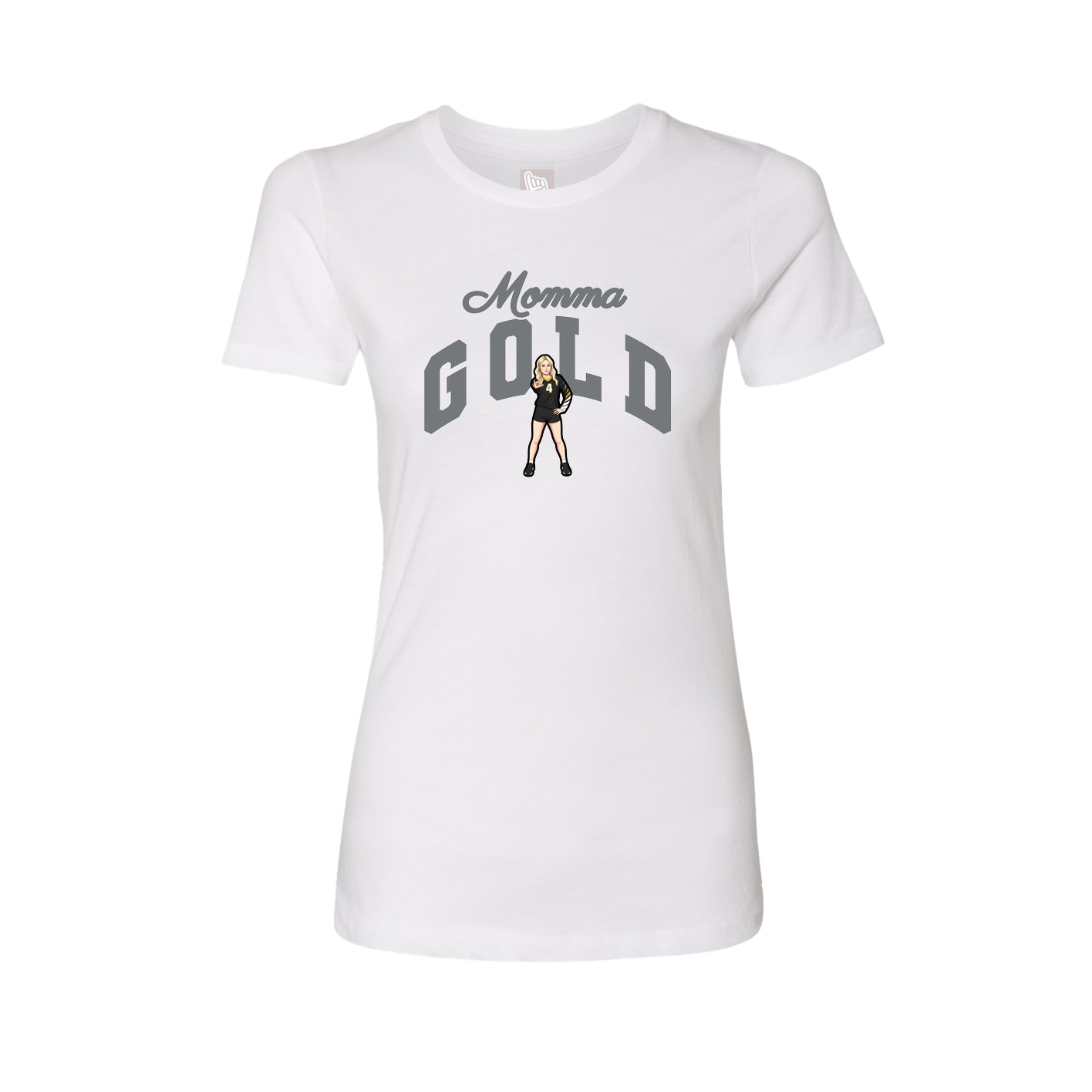 Womens Tee — Mothers Day Arch in White