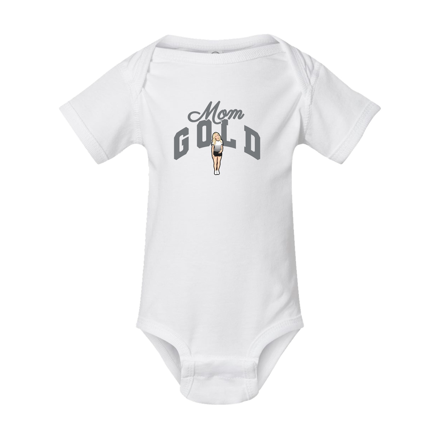 Baby Onesie — Mothers Day Arch in White