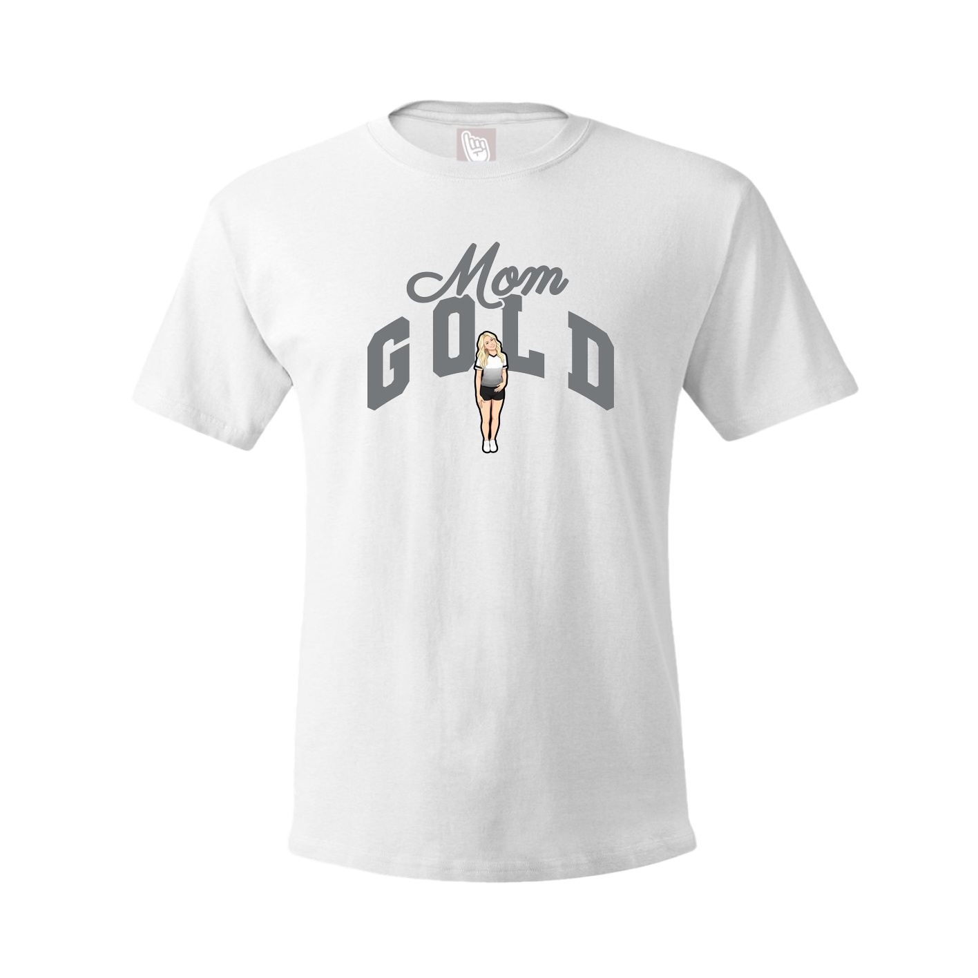 Tee — Mothers Day Arch in White