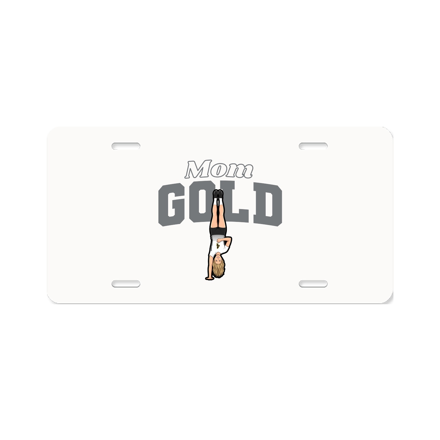 License Plate — Mothers Day Block in Classic