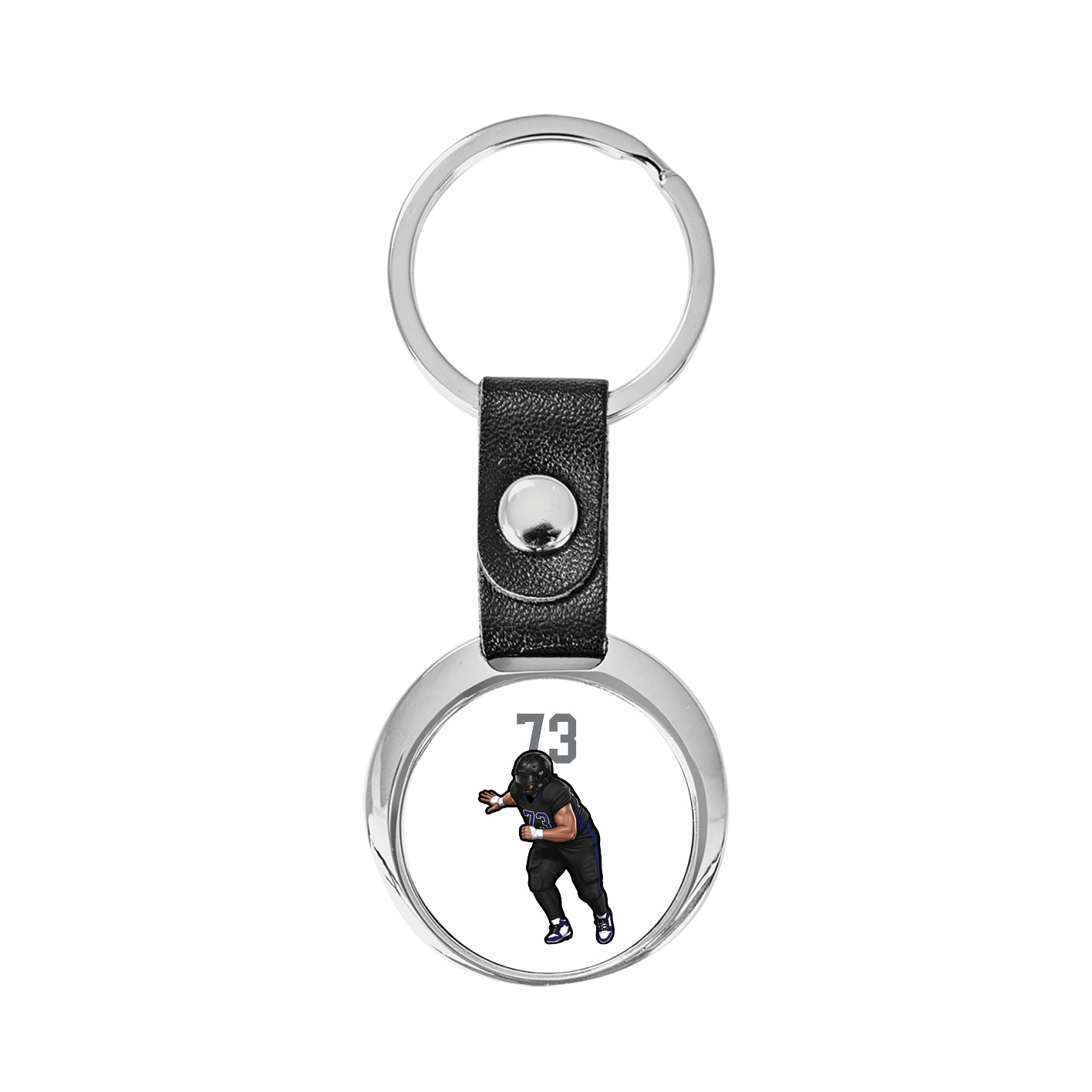 Key Chain — Number Top in Classic