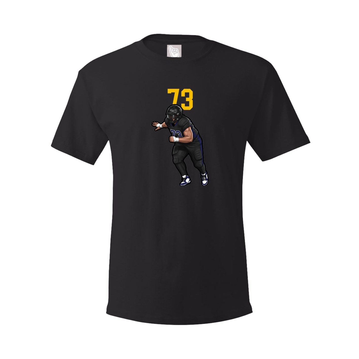 Tee — Number Top in Black