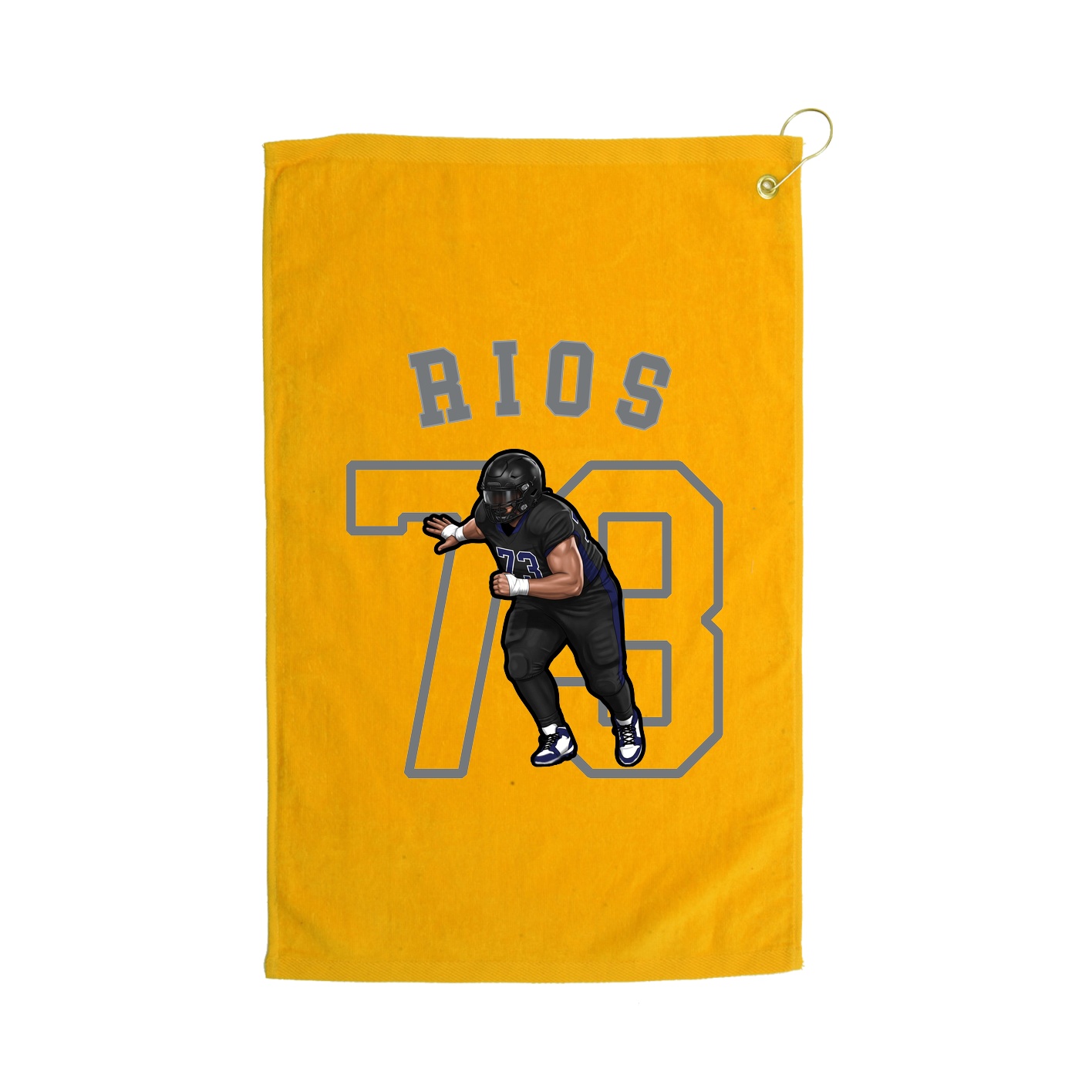 Golf Towel — Shirsey Arch in Gold