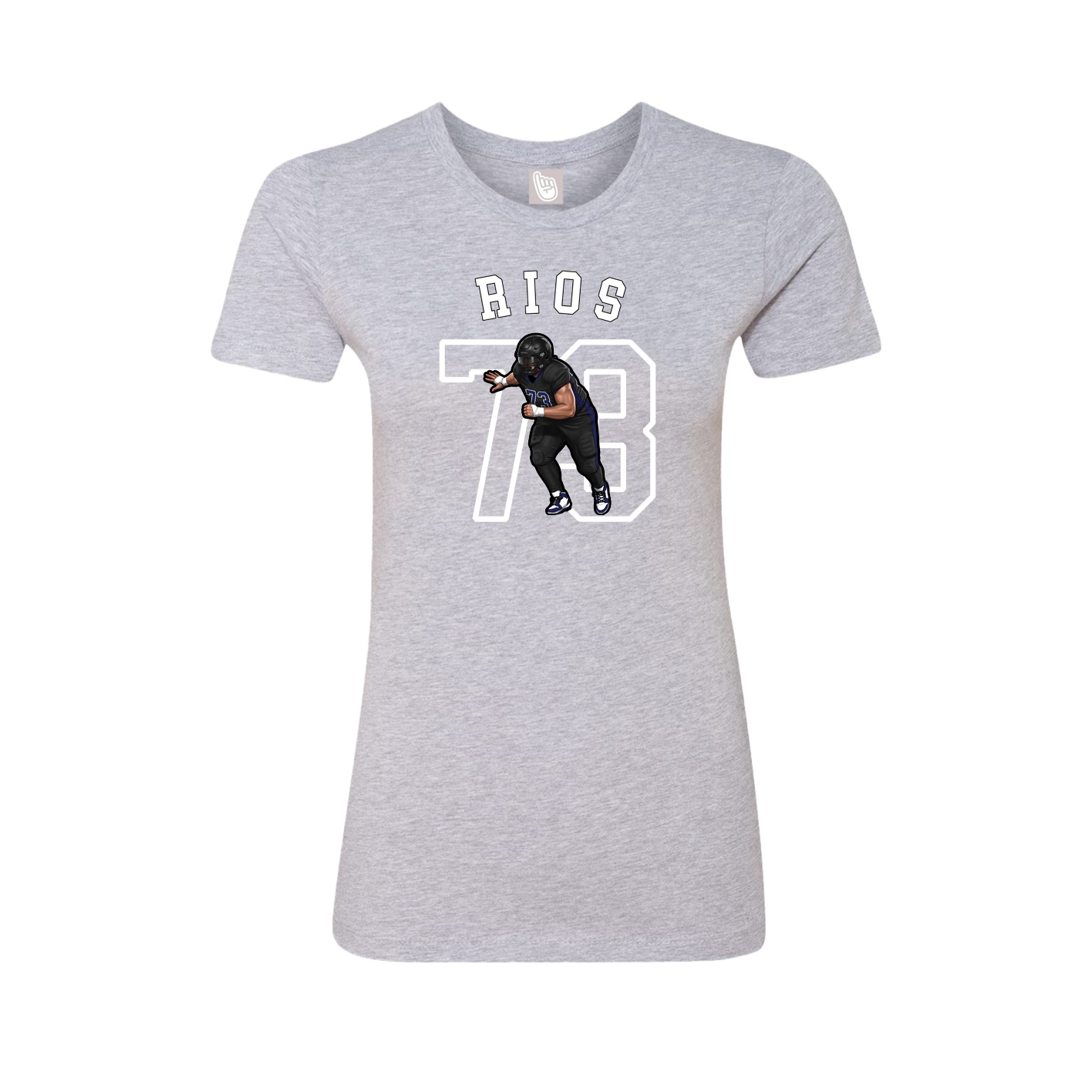 Womens Tee — Shirsey Arch in Grey