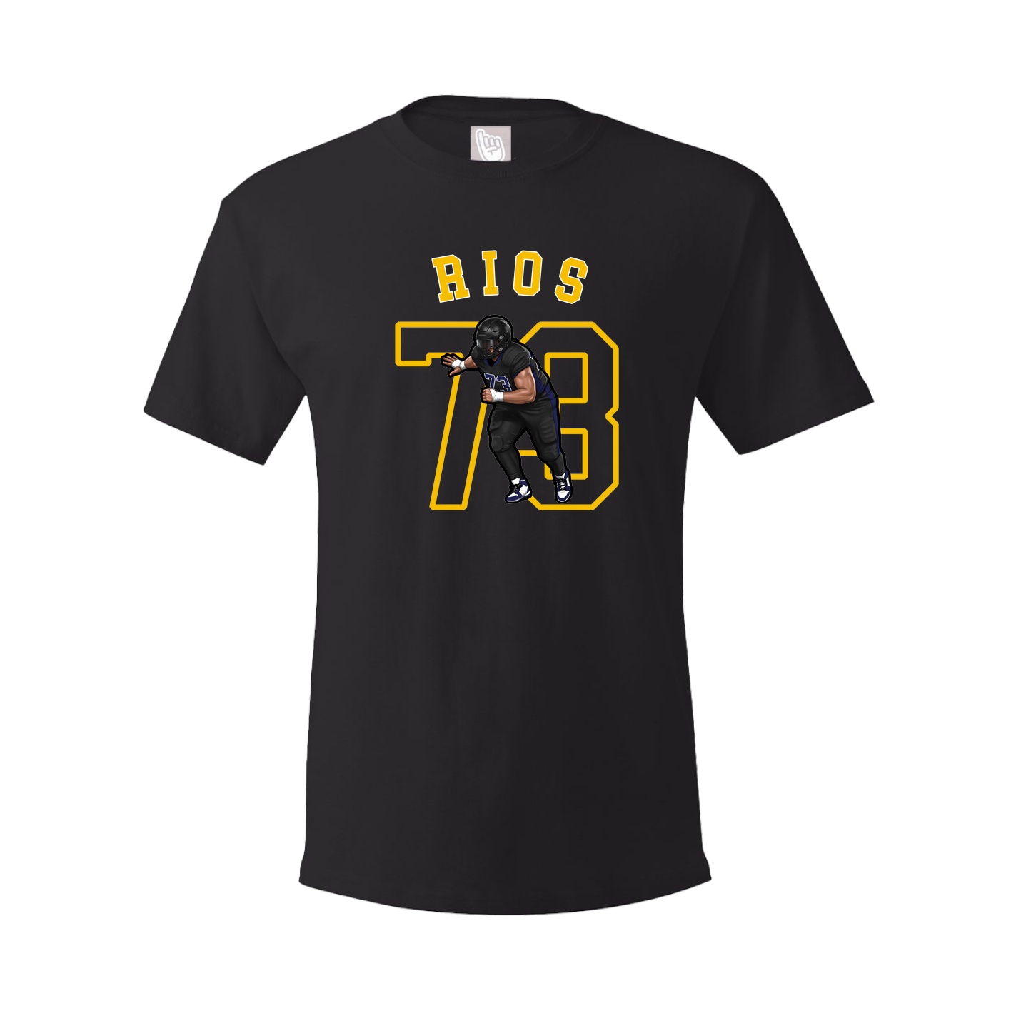 Youth Tee — Shirsey Arch in Black