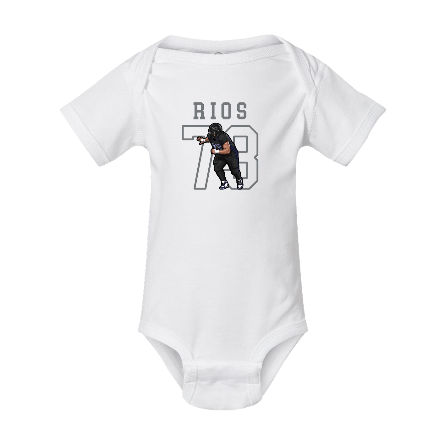 Baby Onesie — Shirsey in White