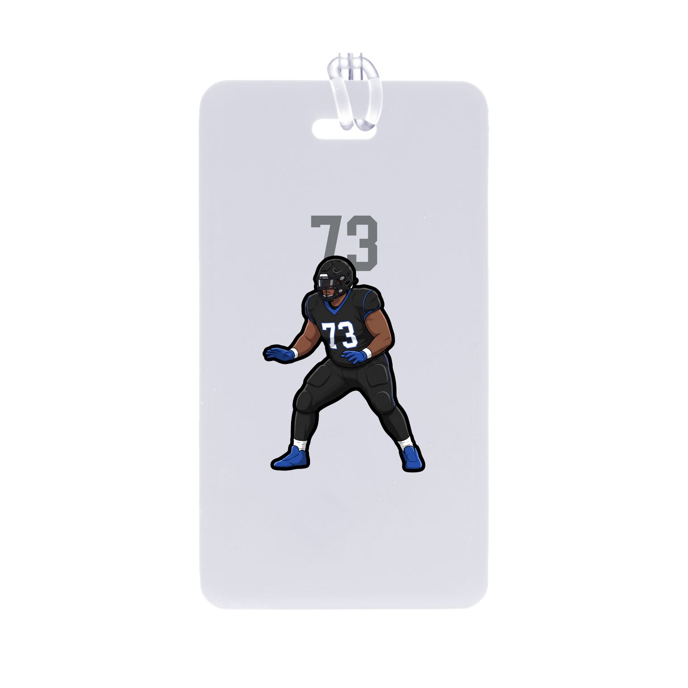 Bag Tag — Number Top in Classic