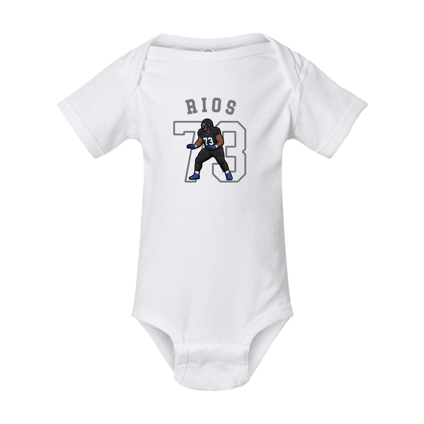 Baby Onesie — Shirsey Arch in White