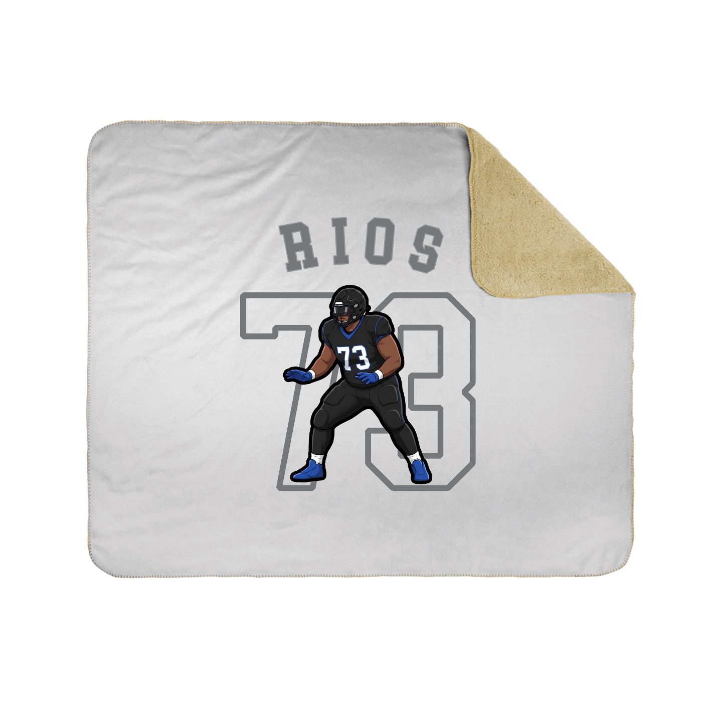Throw Blanket — Shirsey Arch in White