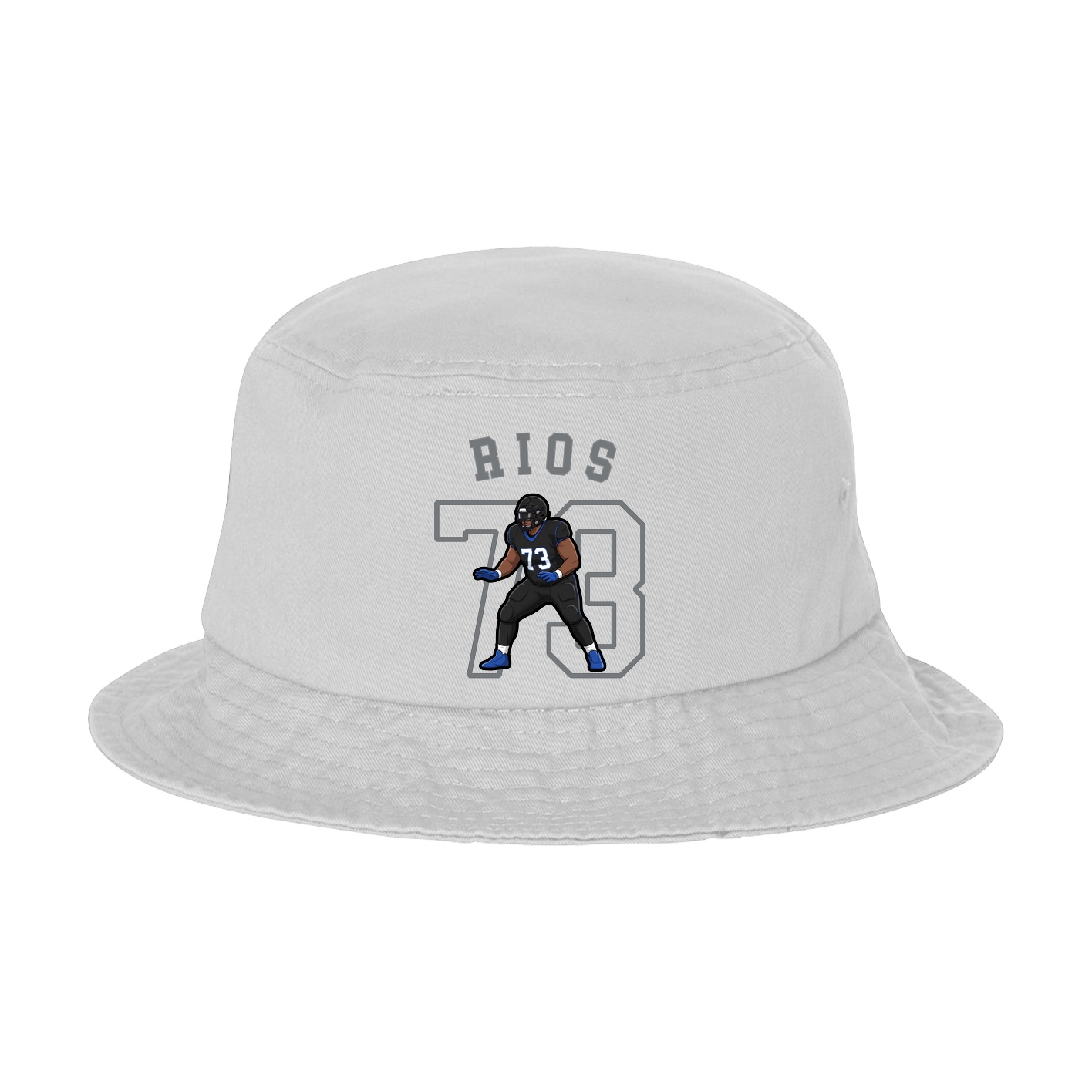 Bucket Cap — Shirsey Arch in White