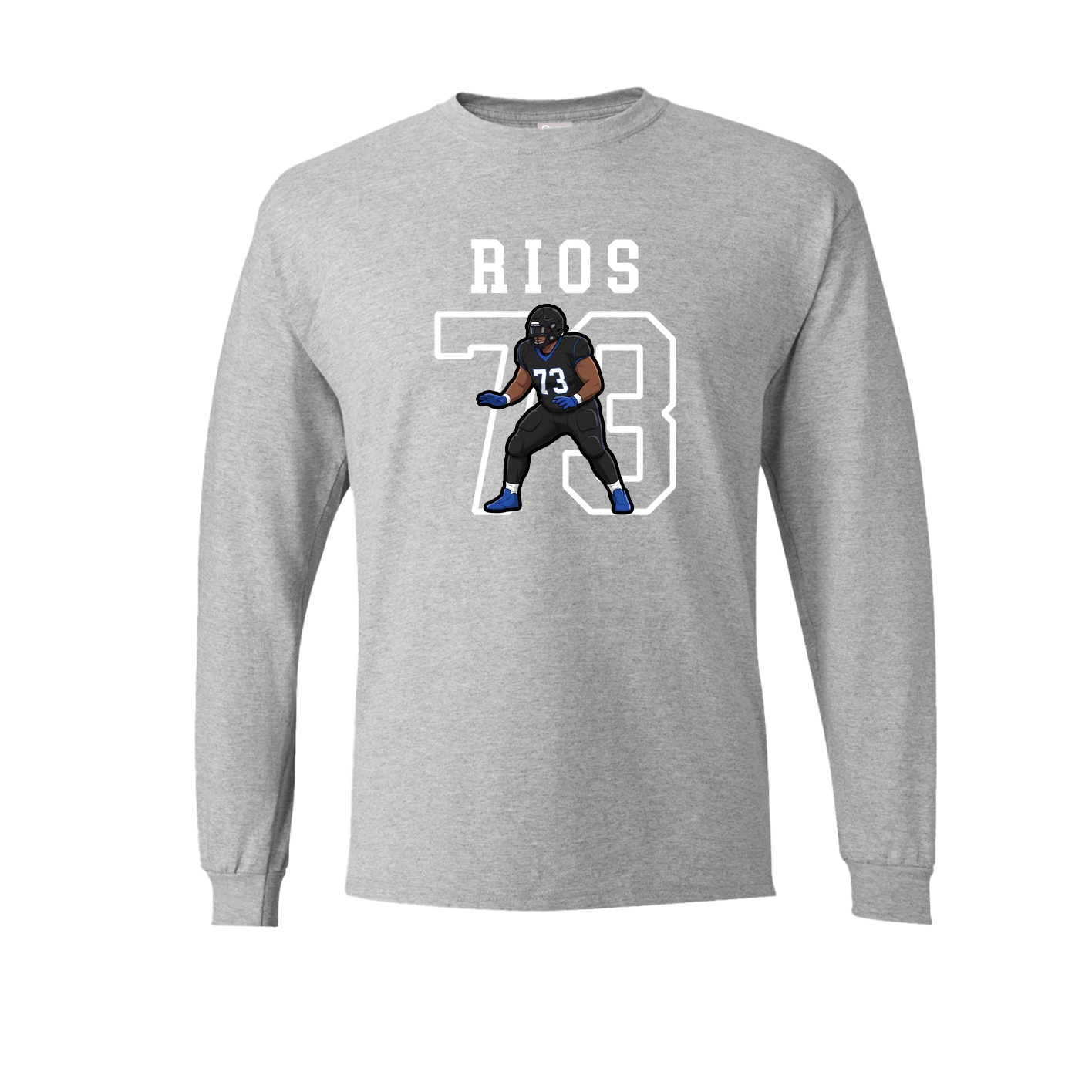 Long Sleeve Tee — Shirsey in Grey