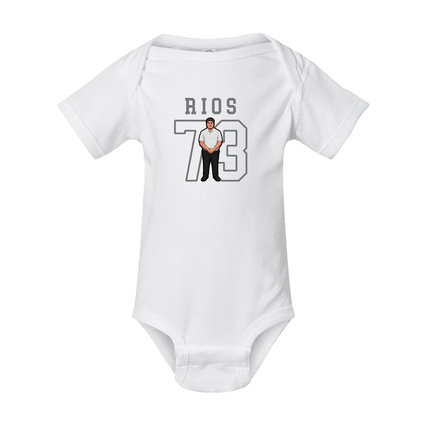 Baby Onesie — Shirsey in White
