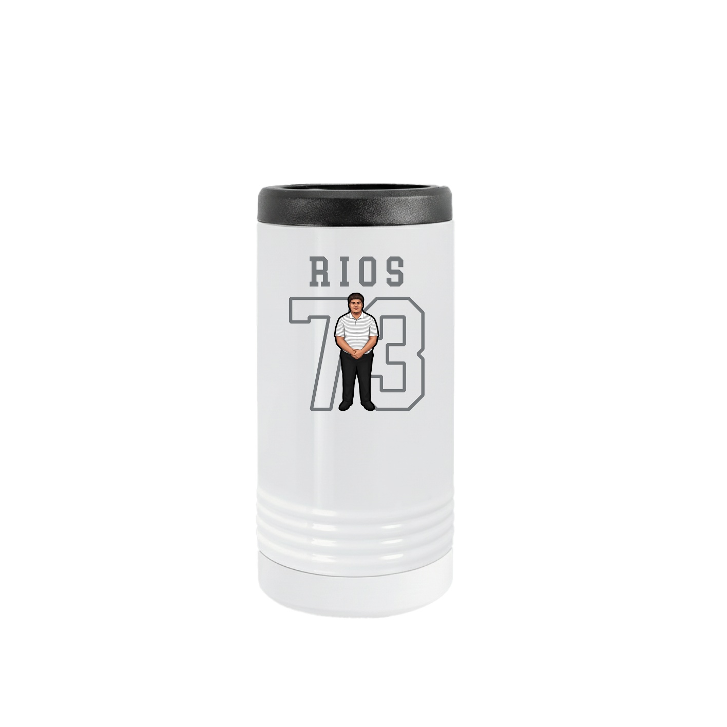 Slim Beverage Holder — Shirsey in White