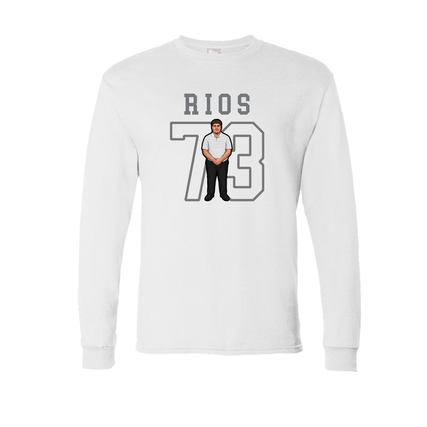 Long Sleeve Tee — Shirsey in White