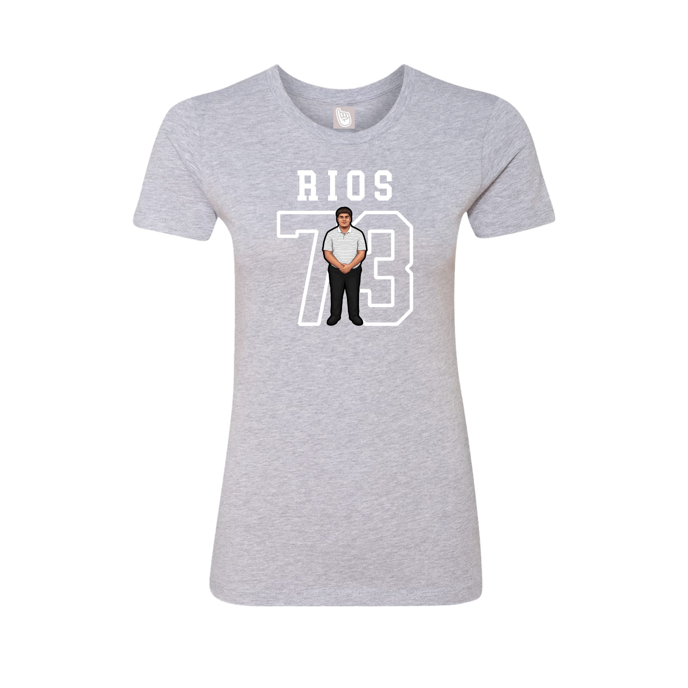 Womens Tee — Shirsey in Grey