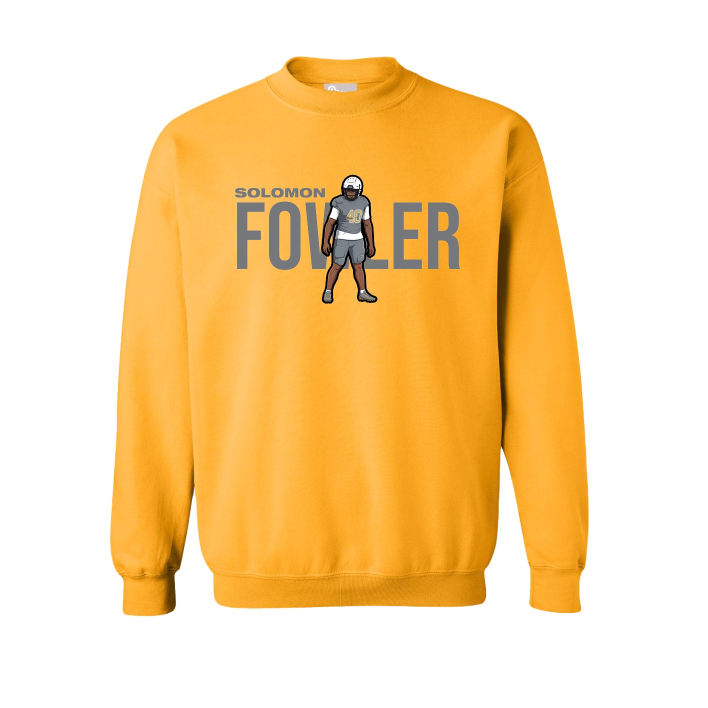 Fleece Crew — Player Name in Gold