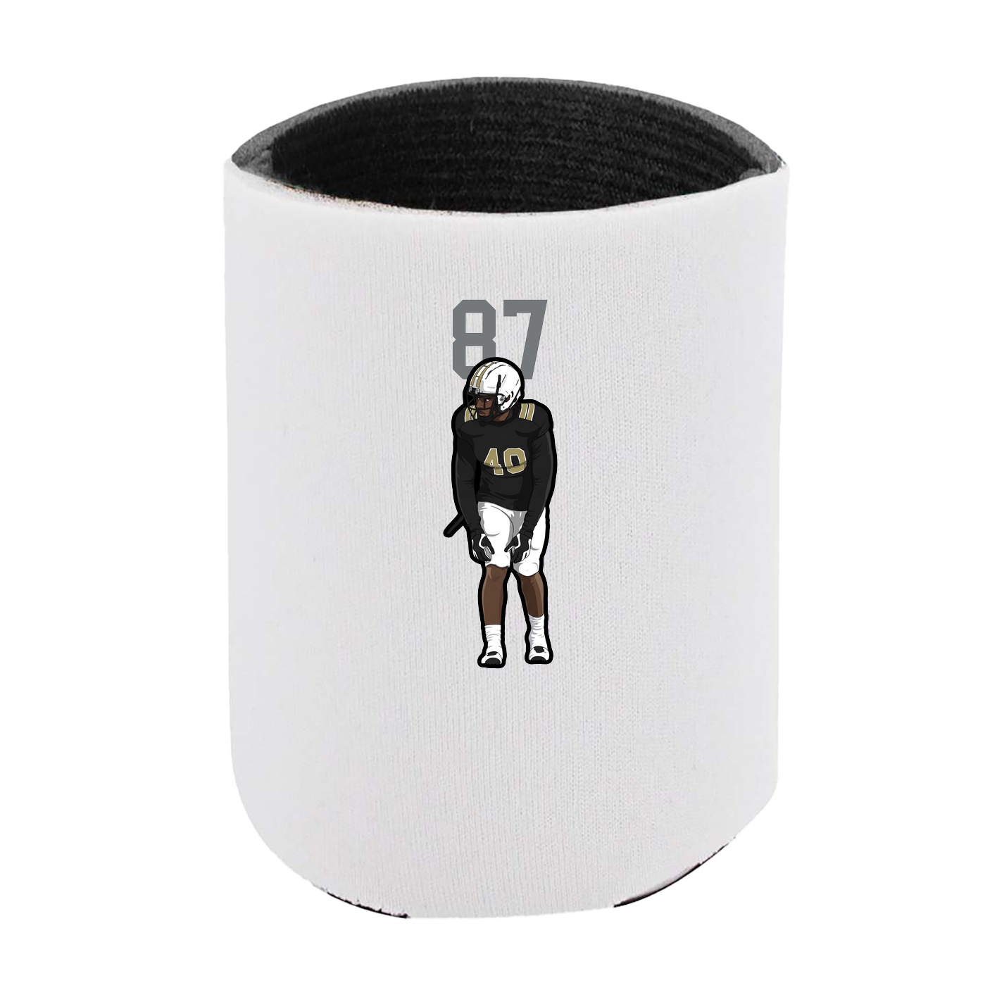 Can Holder — Number Top in White