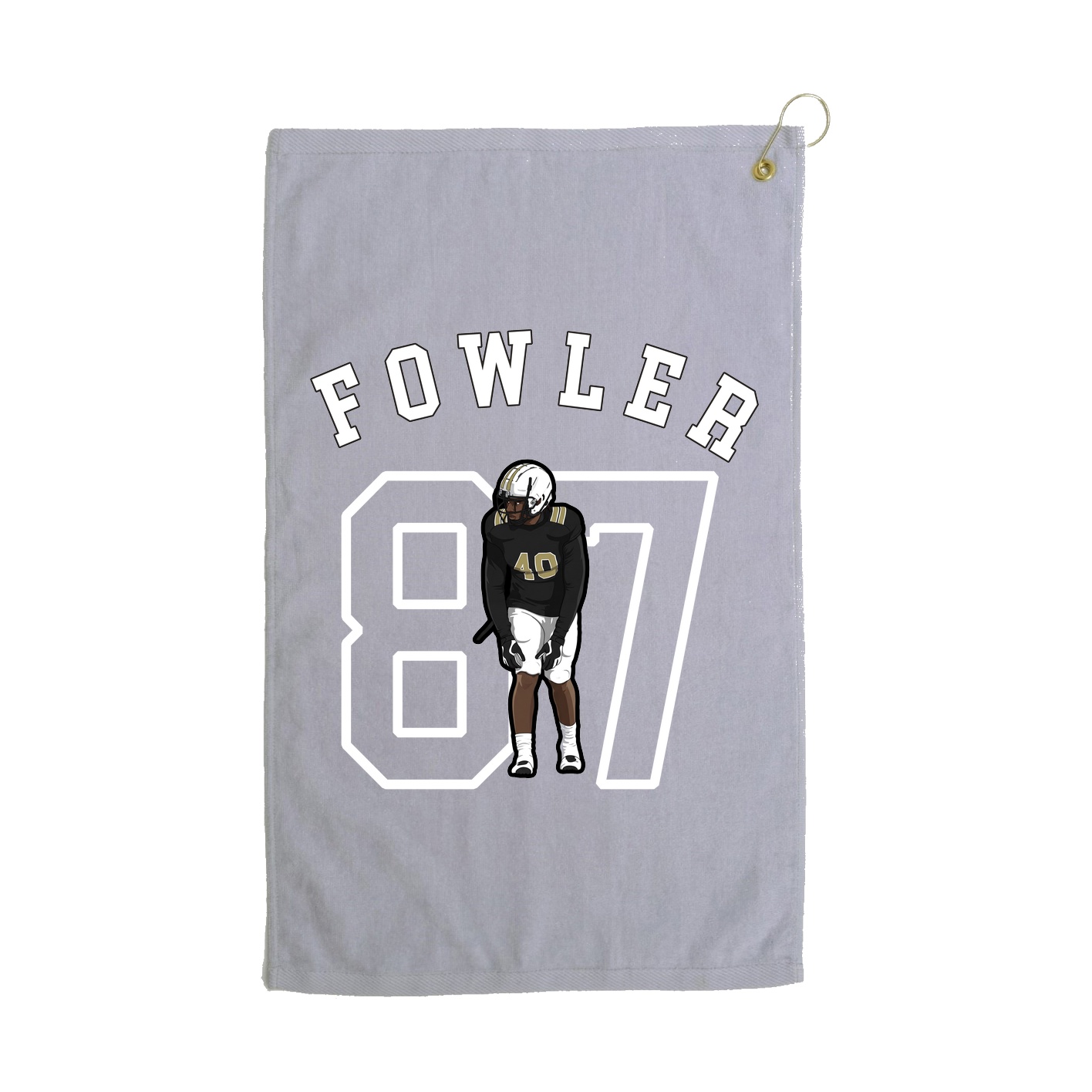 Golf Towel — Shirsey Arch in Grey