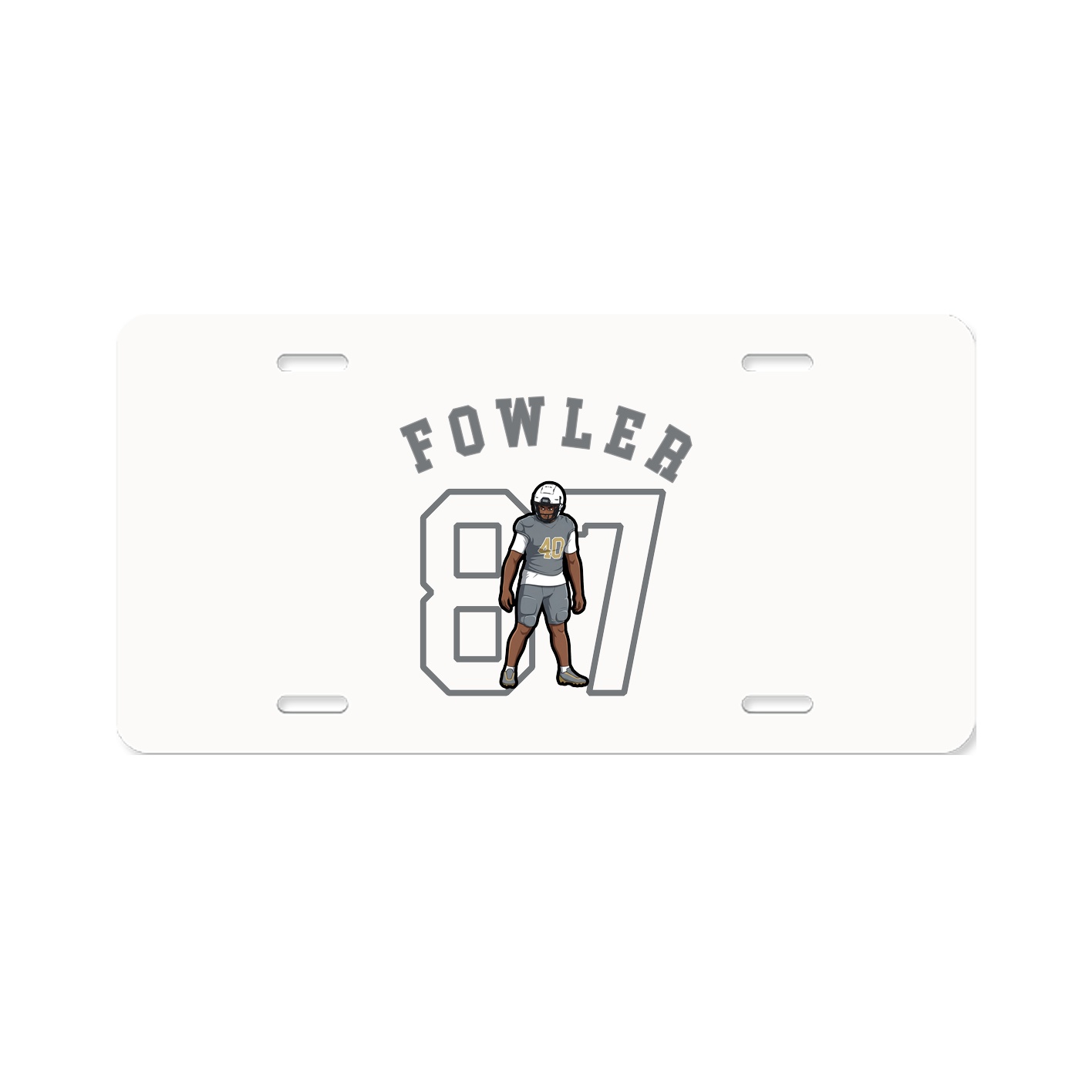 License Plate — Shirsey Arch in Classic