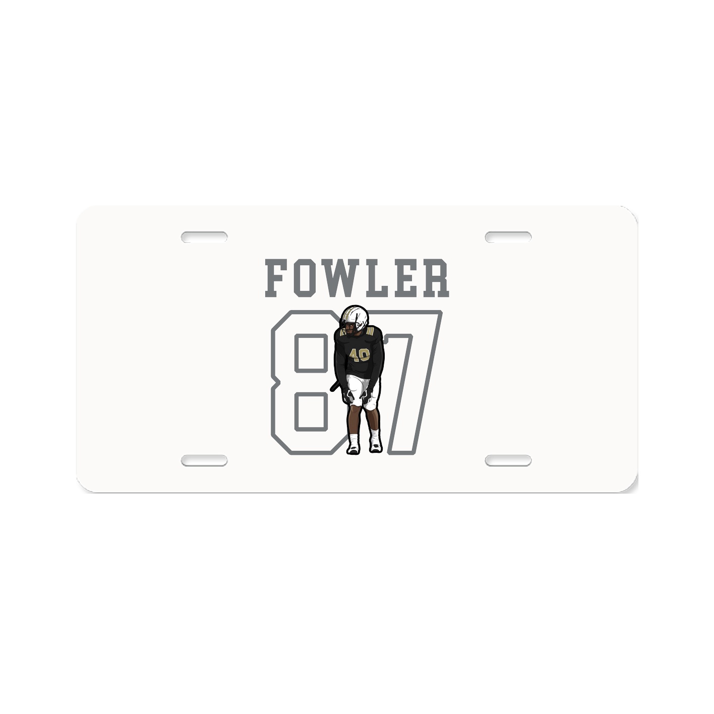 License Plate — Shirsey in Classic