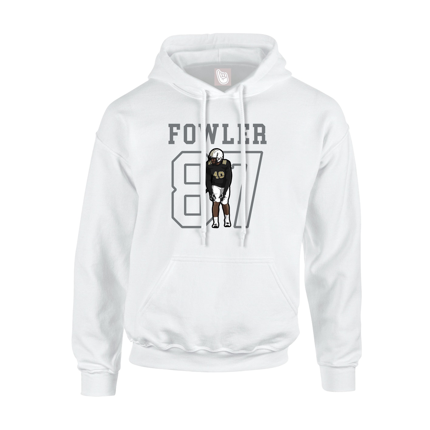 Youth Hoodie — Shirsey in White