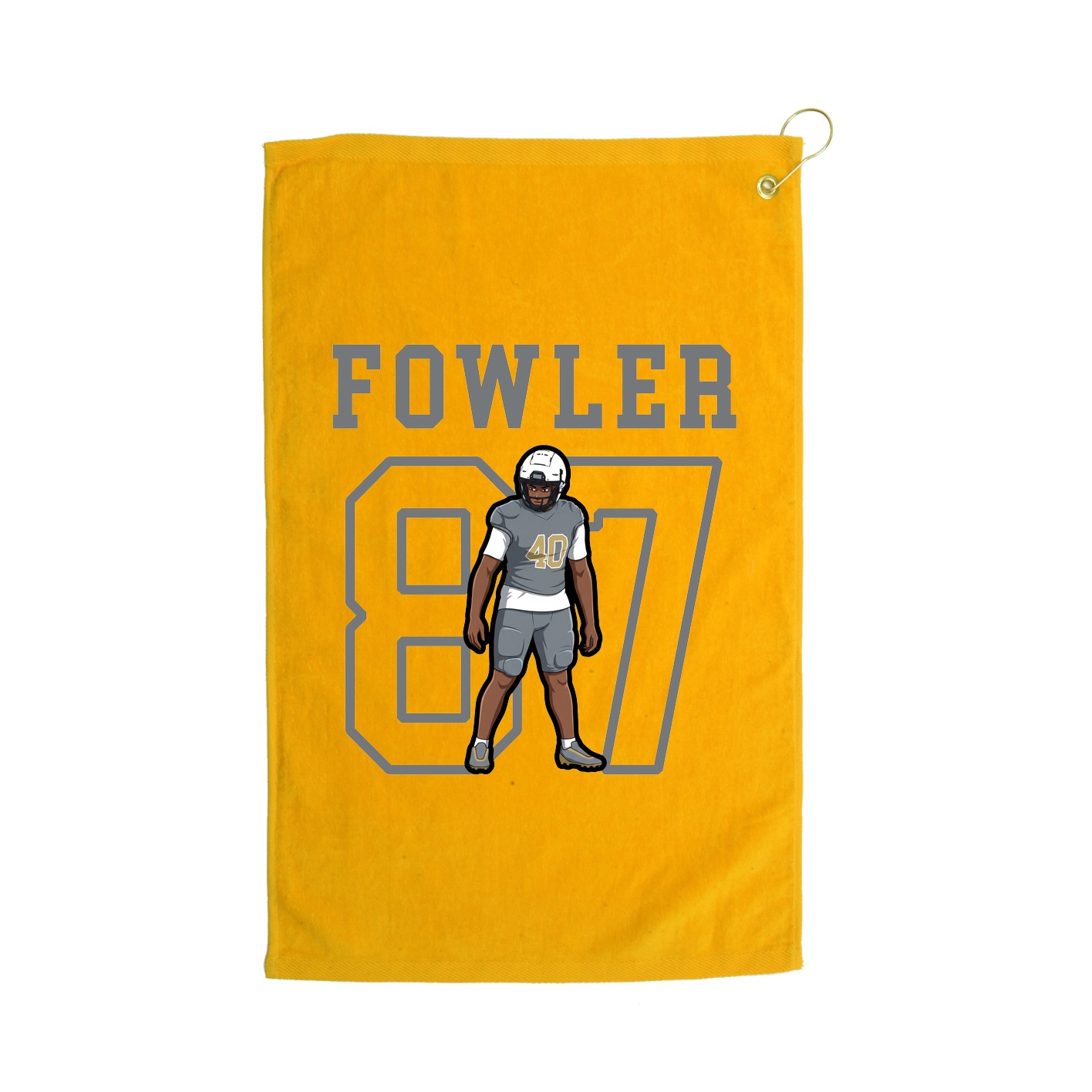 Golf Towel — Shirsey in Gold