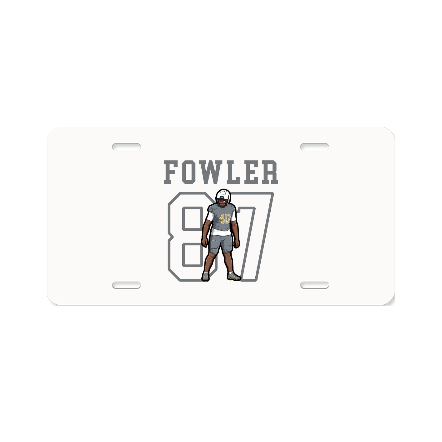 License Plate — Shirsey in Classic