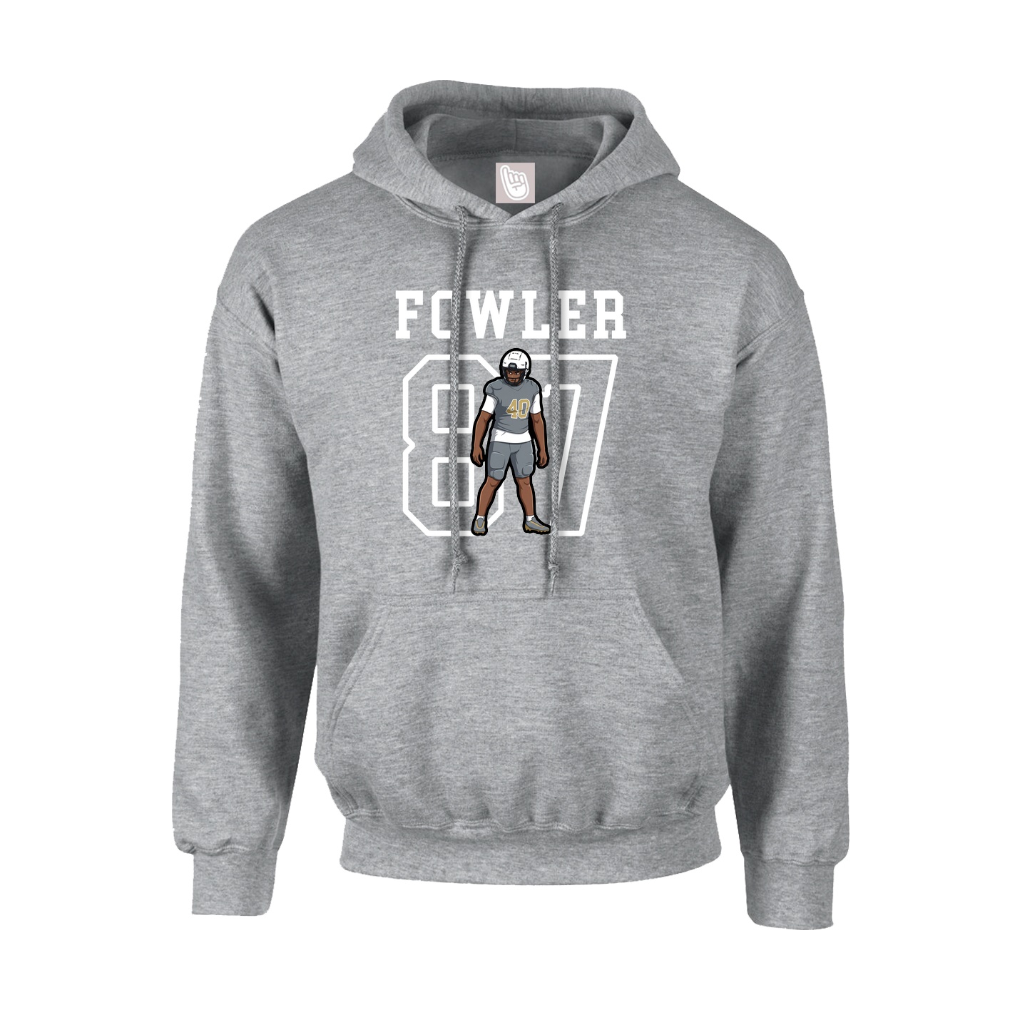 Hoodie — Shirsey in Grey