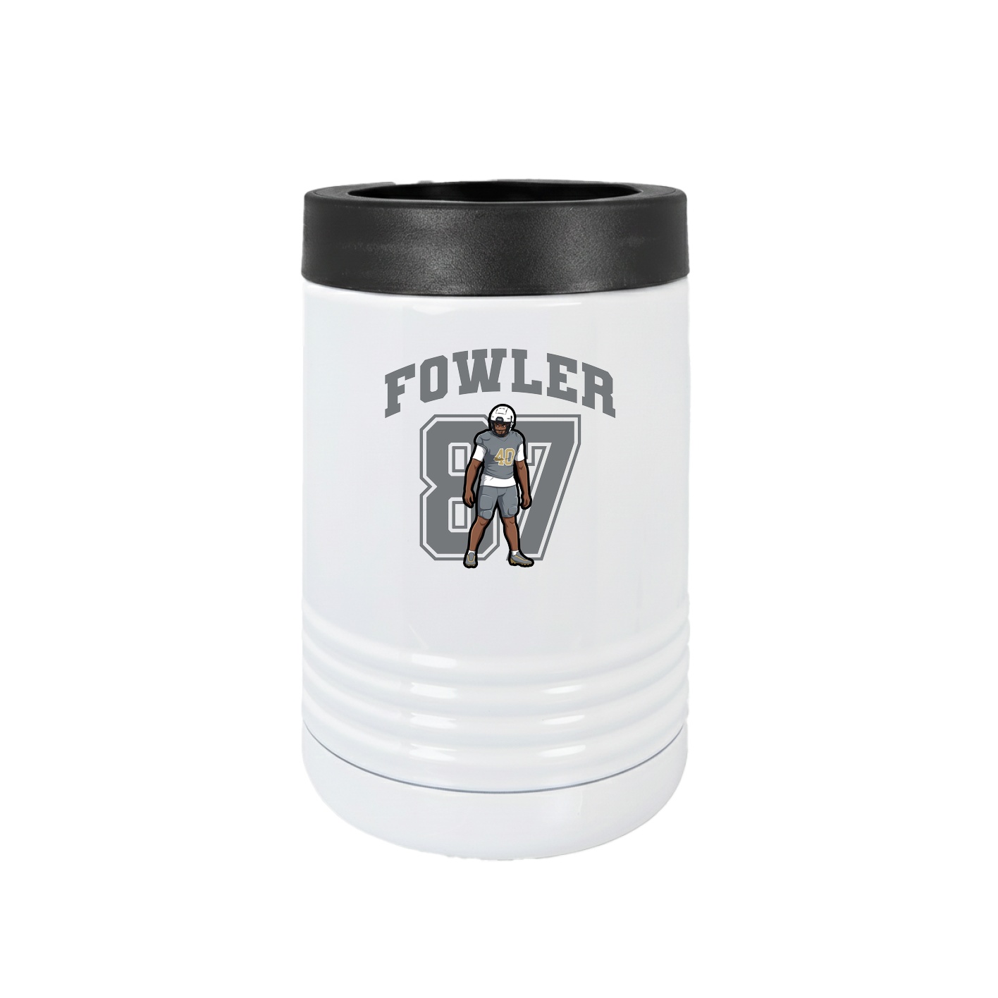Beverage Holder — Number in White